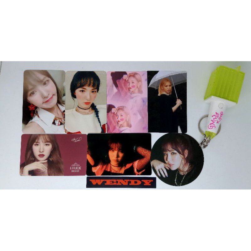 Red Velvet album wendy photocard summer magic day 1 Season greeting