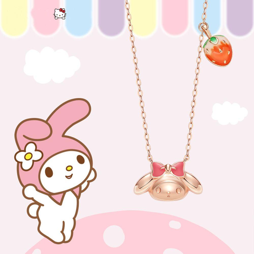 Mxbeauty Mymelody Kalung Minoritas Keren Rantai Perhiasan Aksesoris Manis Sederhana Kartun Tergantung