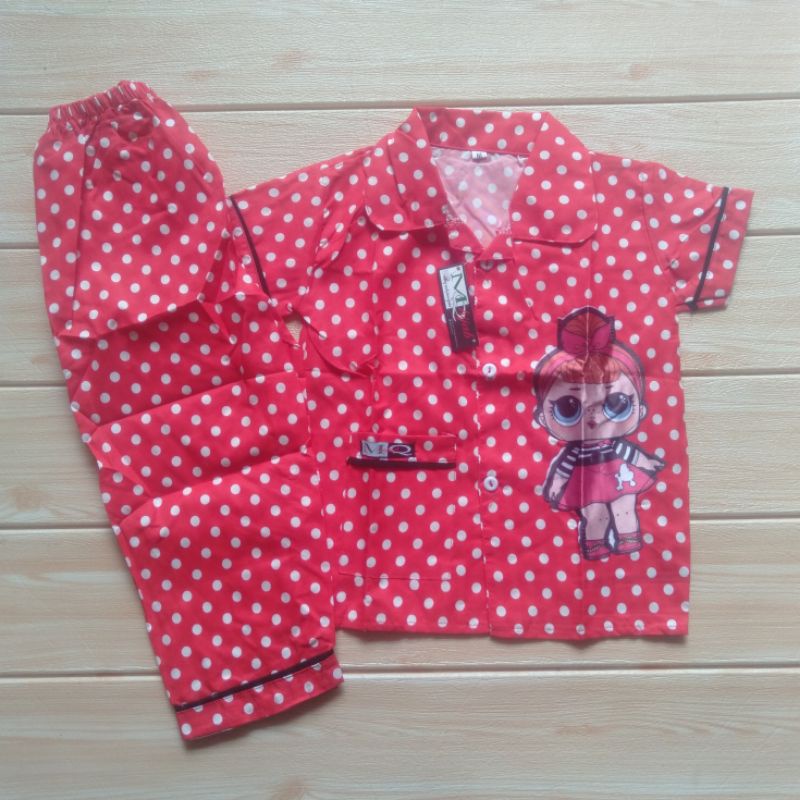 Piyama Polka LED MQhijab (1-6 th)