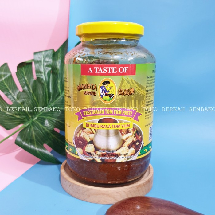 

Promo Terbatas - Mamata Tom Yum Brand Vegetarian 675 Gr / Vege Tomyum Paste / Tomyam