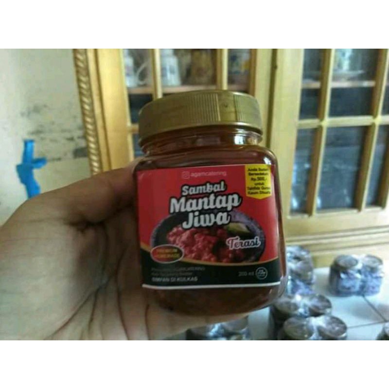 

Sambal terasi mantap jiwa