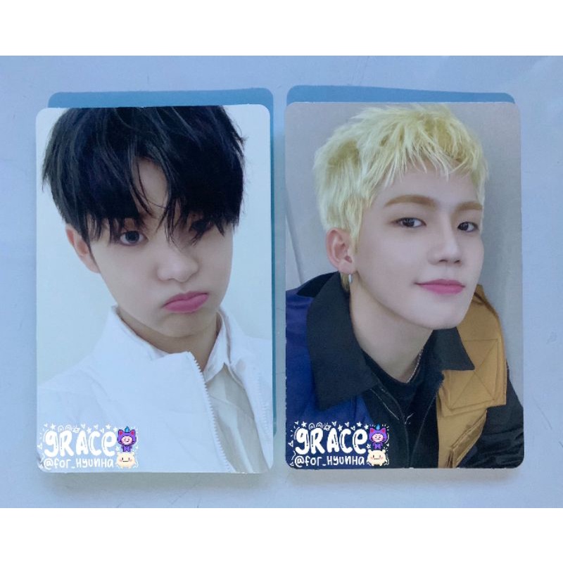 Treasure The Second Step Kit Kihno Photocard Jihoon Hyunsuk tss pc