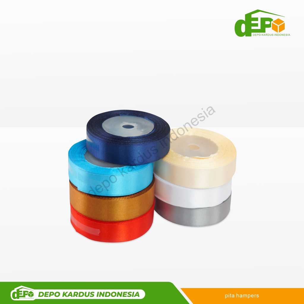 

Pita Satin ( 0,75" / 2 cm ) Per Roll (22 meter/25 yard) pita/pitakado/pitasatin/hampers