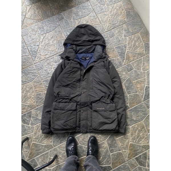 Puffer Jacket Parka Waterproof Montbell (Fillin Bulu Angsa)