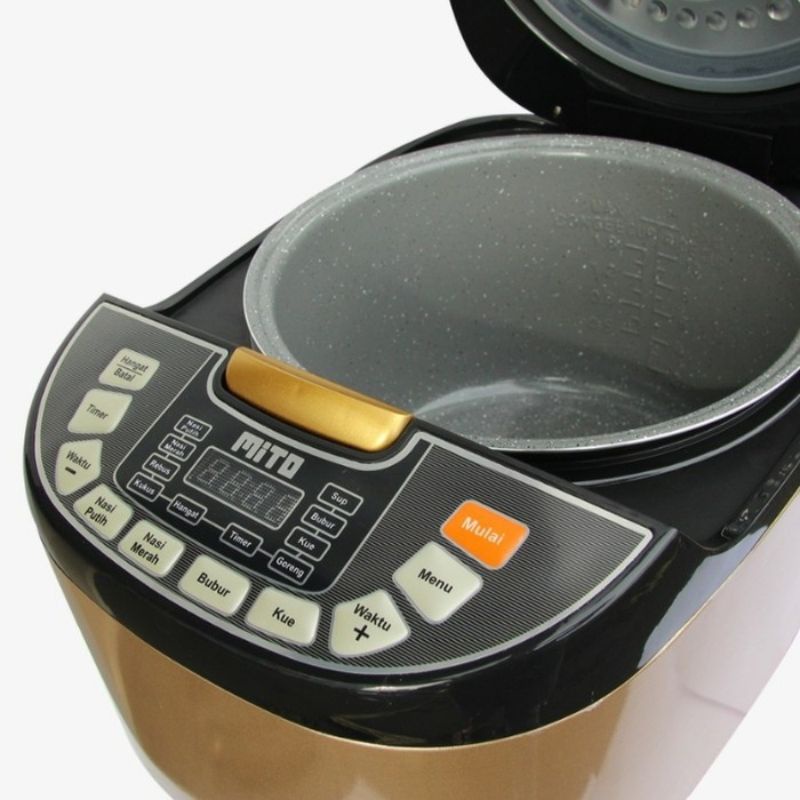 Mito Digital Rice Cooker Magic Com Mito R5+ R 5+ R5 Plus 2 Liter 8in1