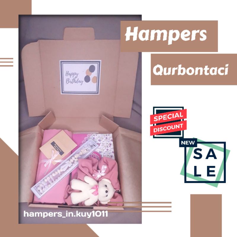 Gift Hampers Hijab Kerudung Jilbab Pashmina Segiempat Al Quran Hampers Cewek Ulang Tahun Gift Box Wisuda Kado Cewek Anniversarry