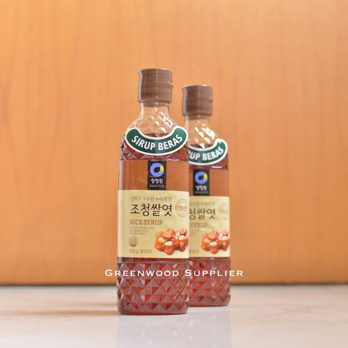 

Rice Syrup / Sirup Beras - 1,2KG (IMPORT KOREA)