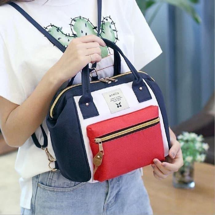 Jual Tas anello mini tas selempang ransel 3in1 small bag import wanita