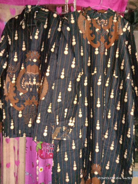 Maura Couple - Sania Ruffle Batik Couple Ori Ndoro Jowi