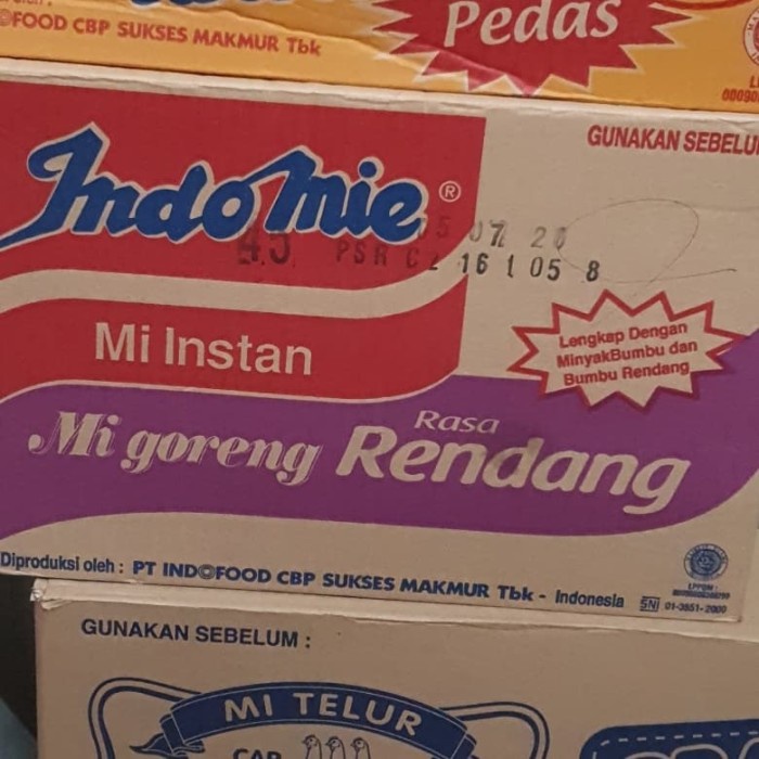 

CTN 40S - MIE INDOMIE GORENG RENDANG atayatoko