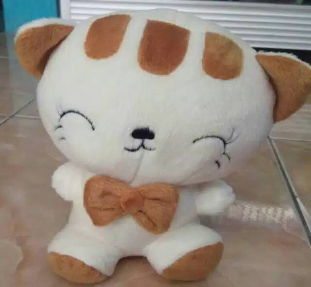 Boneka kucing cantik size:S.