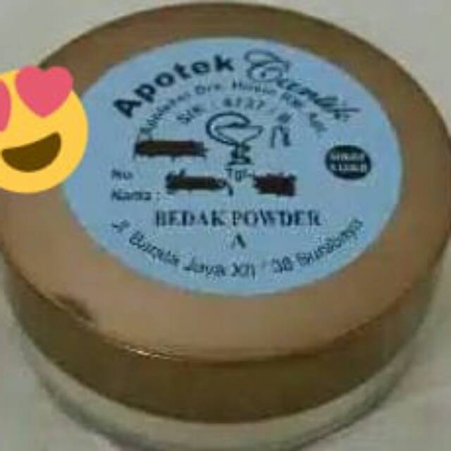 Bedak Powder klinik cantik baratajaya surabaya