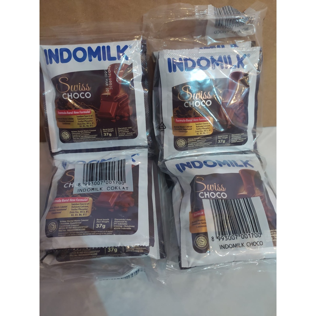 

Susu kental manis Indomilk renceng 6 sashet 37 gr coklat