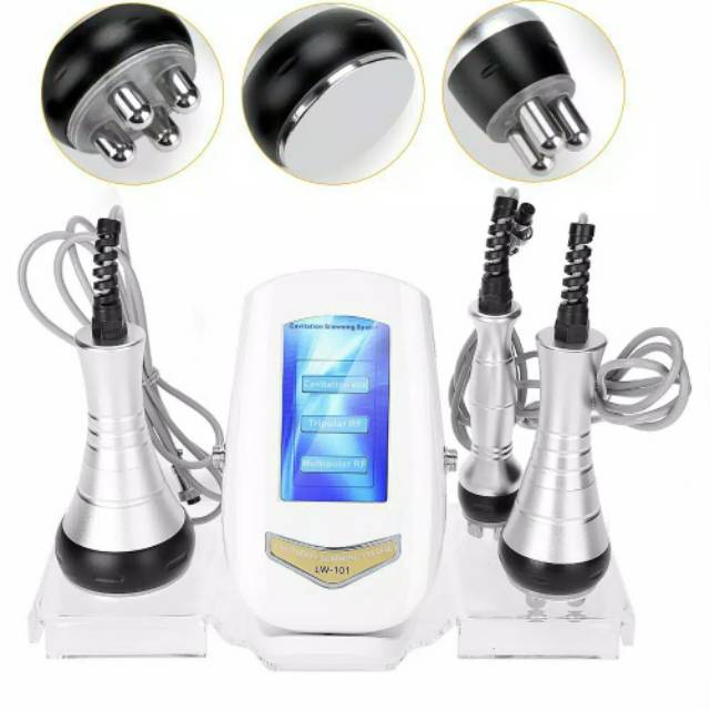 Radio frequency rf slimming machine 3 in 1 wajah badan 40k burn fat pelangsing tubuh hilangkan kerut