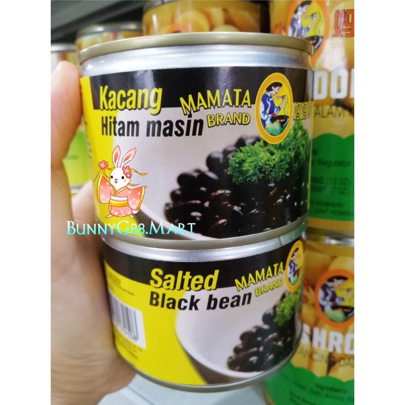 

[DISKON] MAMATA KACANG HITAM ASIN MANIS KALENGAN 182gr/TAUSIN/SALTED BLACK BEAN