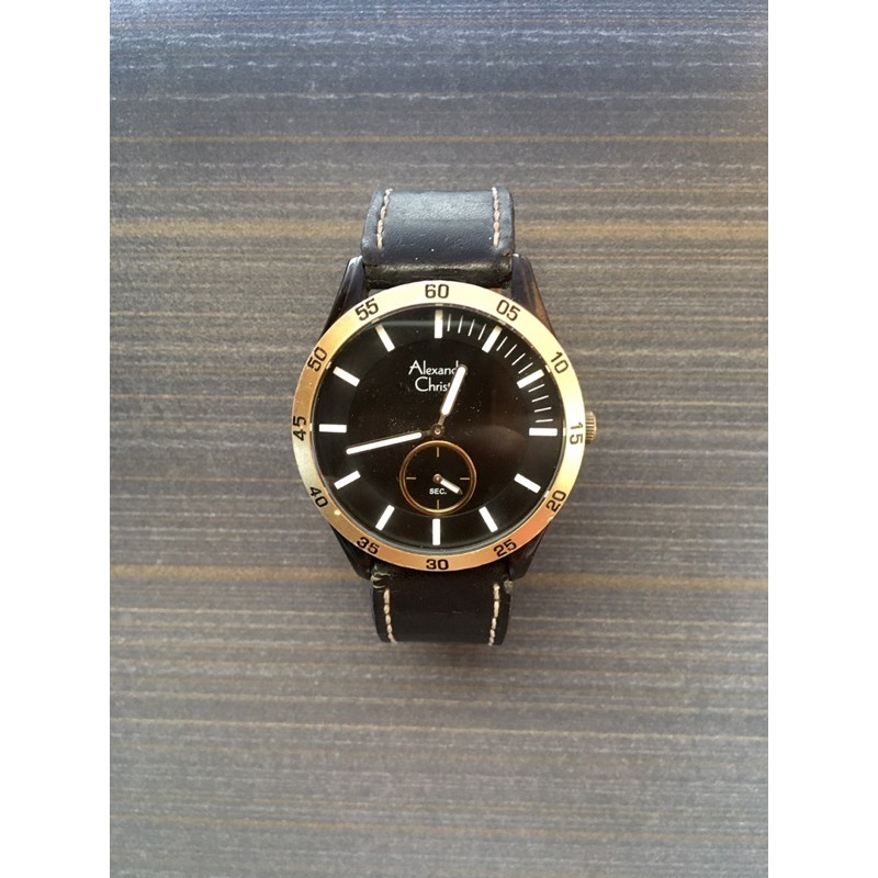 Bekas Second Preloved Jam Tangan Pria Original Alexander Christie
