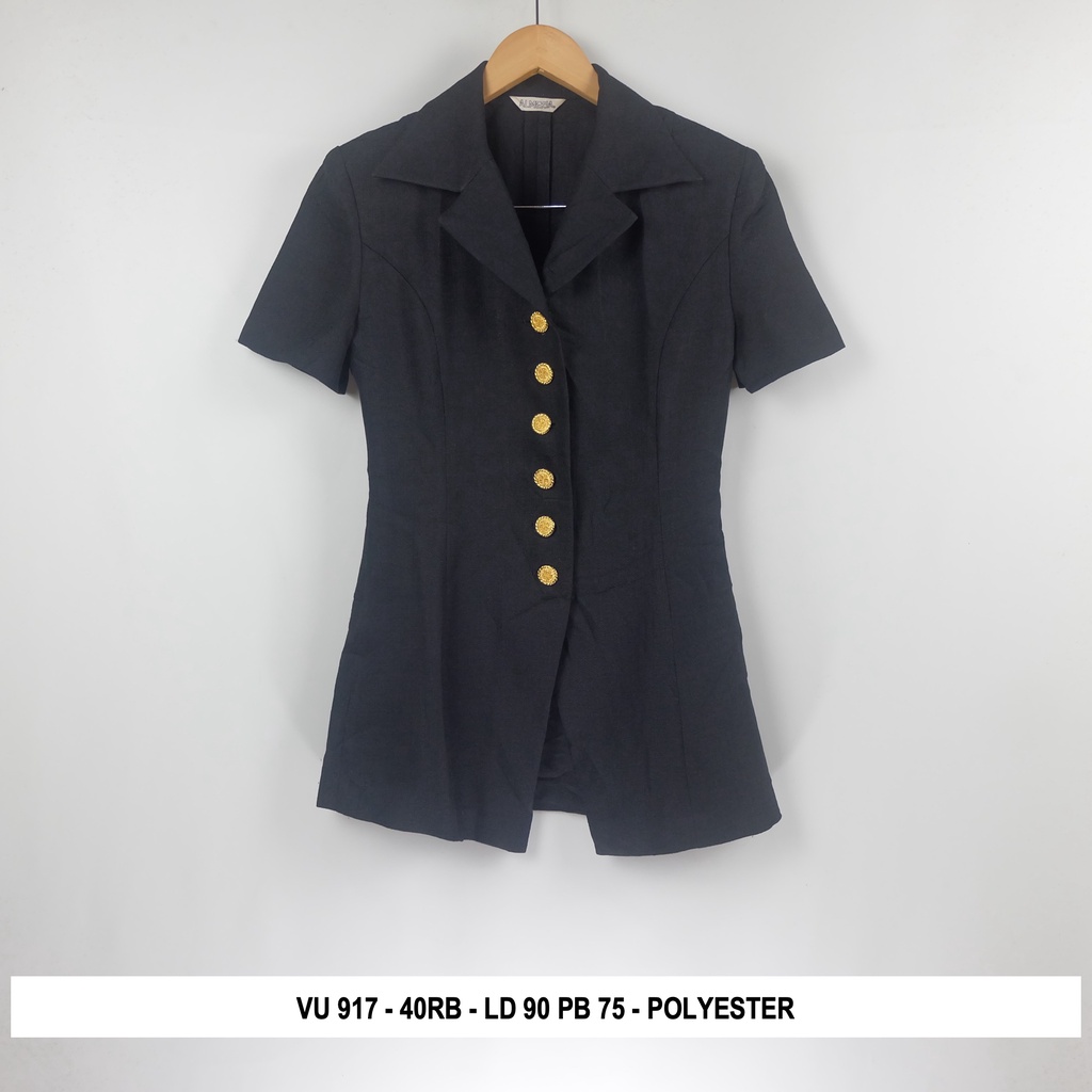 Thrift Blouse Vintage | Kode V3-VU 917