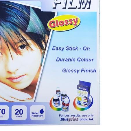 

☚ Laminating Film Glossy A4+ 70gsm 20 lembar Blueprint ♕