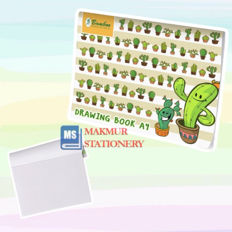 Buku Gambar / Drawing Book A4 Bamboo-1