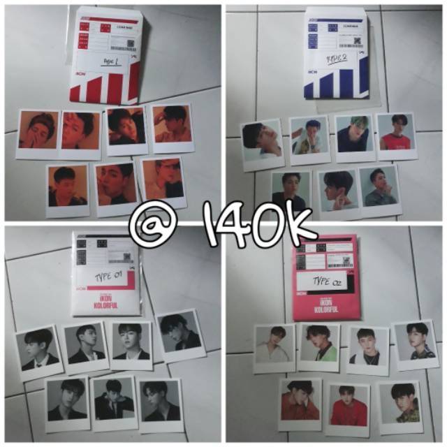 POLAROID KOLORFUL & CONTINUE iKON