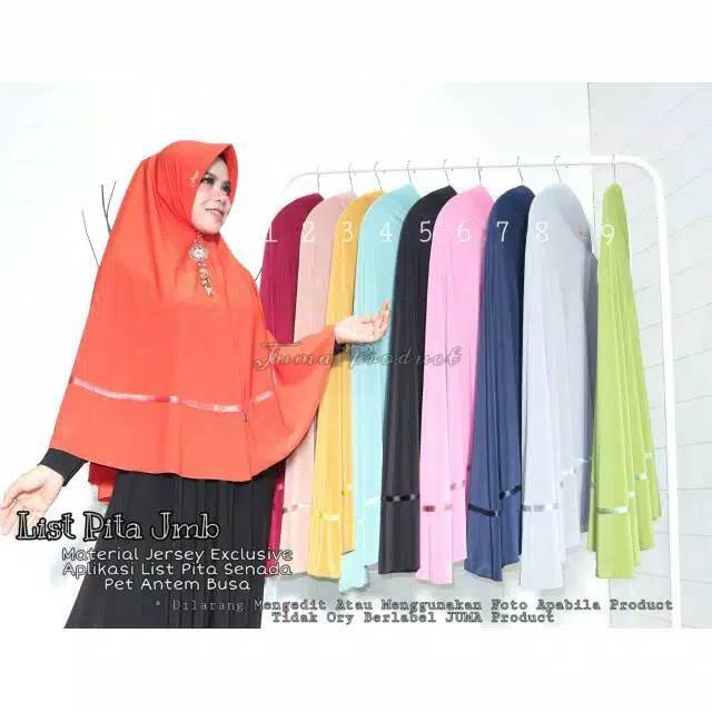 Hijab/Jilbab Juma List Pita