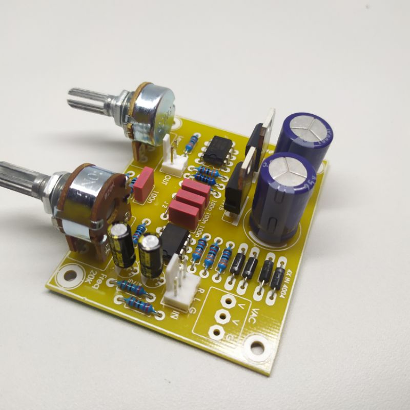 Filter subwoofer plus frekuensi level