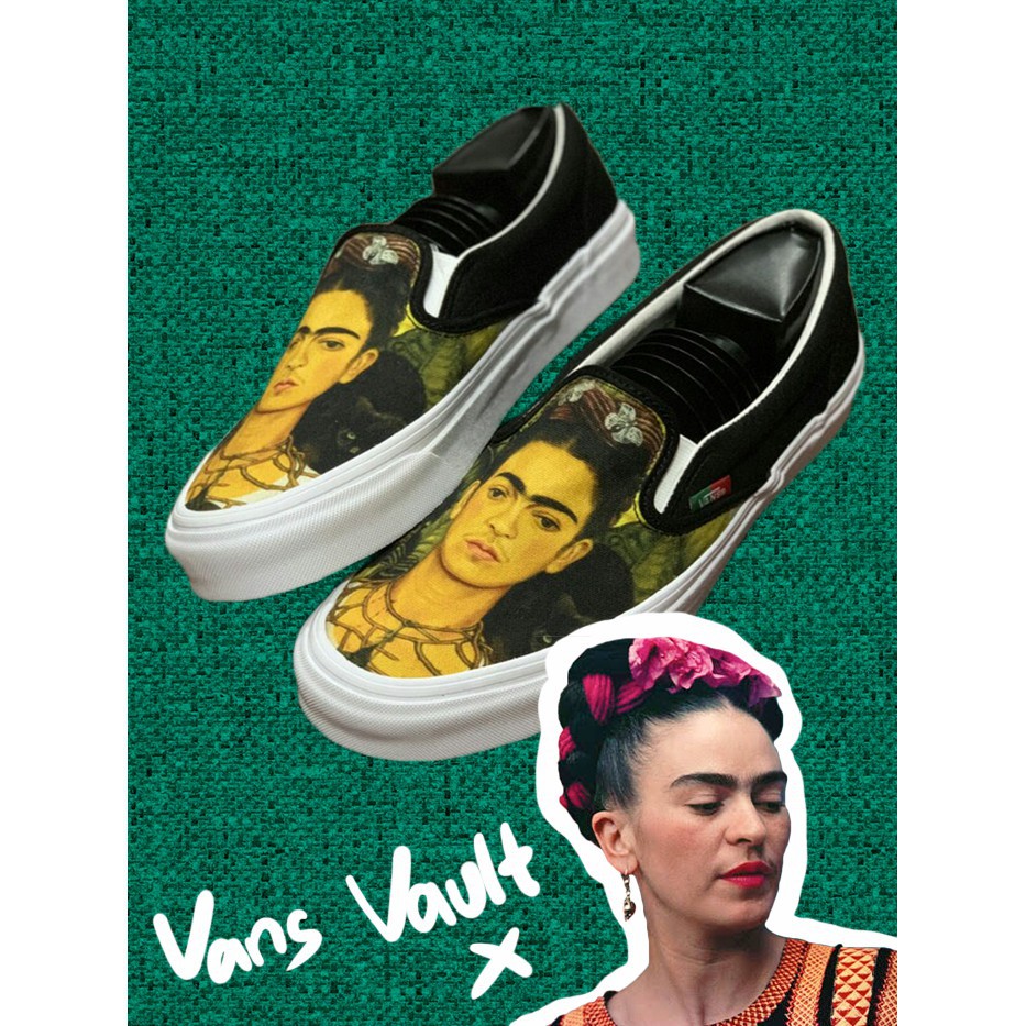 frida kahlo sneakers vans