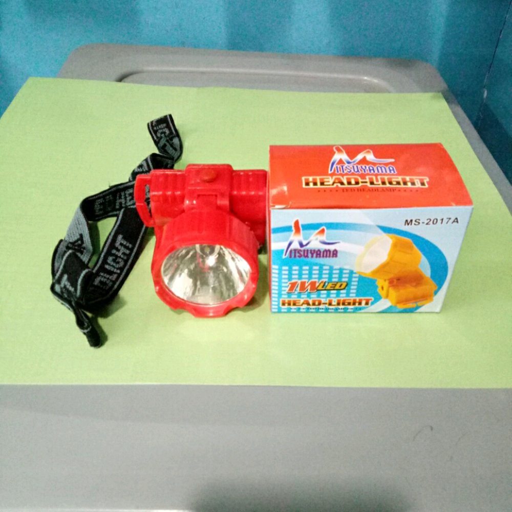 Senter Kepala Mitsuyama 1w LED