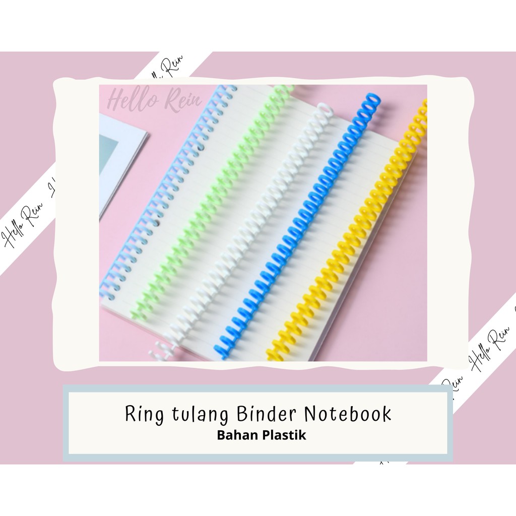 

Ring tulang Binder Notebook Hello Rein