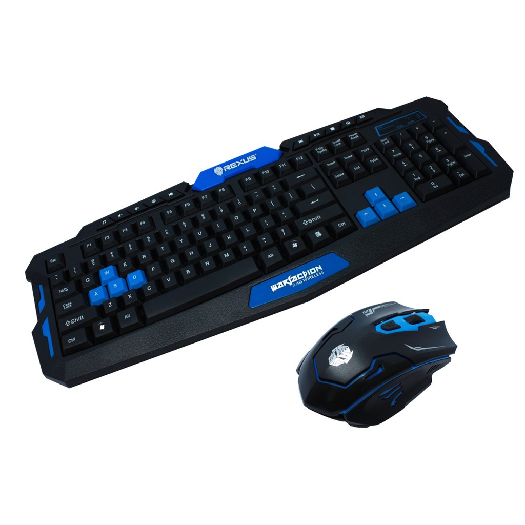 Keyboard+Mouse Gaming REXUS WARFACTION VR2 Wireless Bergaransi Resmi