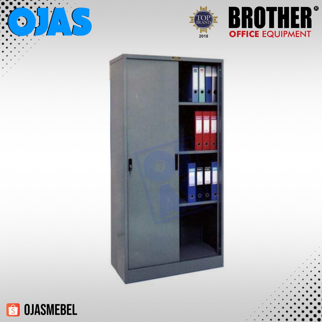 Lemari Arsip Besi Tinggi Pintu Sliding Brother B303