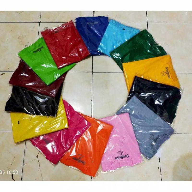 Kaos ANAK CUSTOM nama bordir/KAOS CUSTOM