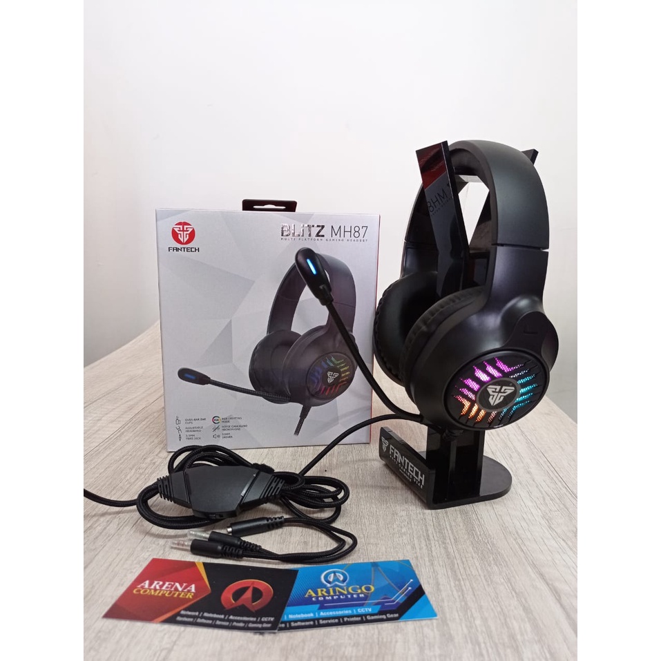 Headset Fantech MH87 BLACK