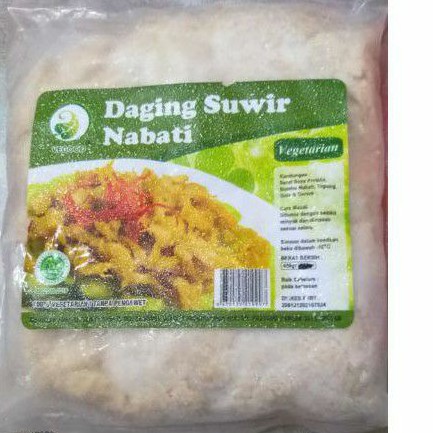 

Vegood Daging Suwir Nabati Vegetarian 450 Gram