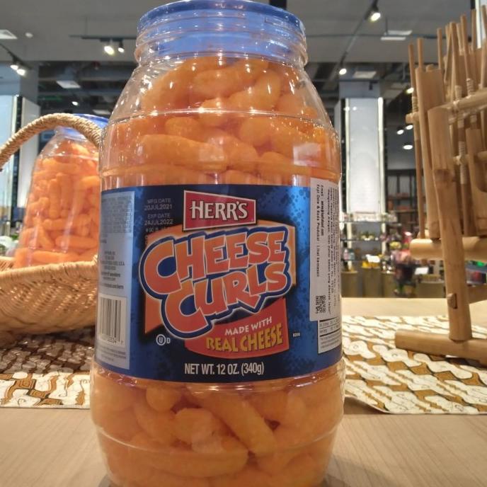 

herrs cheese curls 340 gr