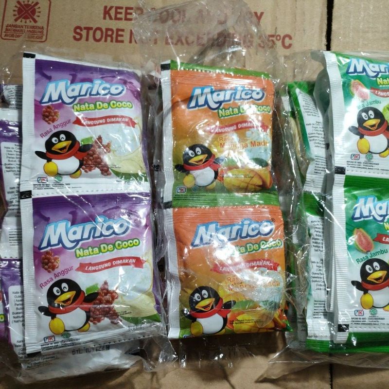 marico nata de coco langsung dimakan aneka rasa