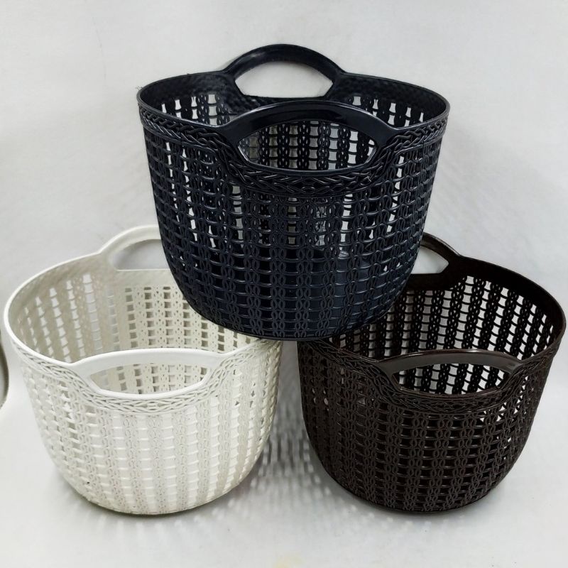 KERANJANG PLASTIK SERBAGUNA - TEMPAT PENYIMPANAN SERBAGUNA - KERANJANG PENYIMPANAN