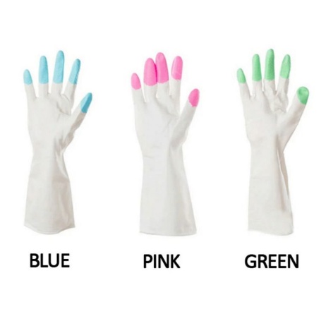 SARUNG TANGAN KARET CUCI PIRING PELINDUNG ANTI AIR SARUNG TANGAN LATEX RUBBER GLOVE [SWEETSPACE]