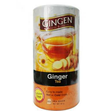 

Gingen Ginger Tea Teh Jahe Celup 20 tea bags Caffeine
