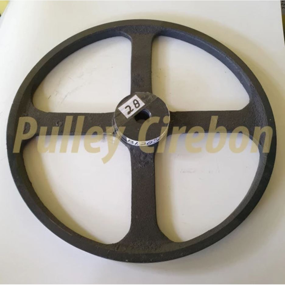 Jual Pulley Besi / Puli Besi 20" (20 Inch) Jalur 1 Tipe B | Shopee ...