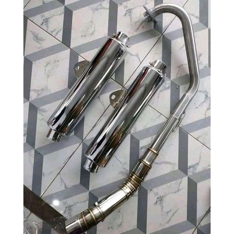 knalpot satria Fu standar racing