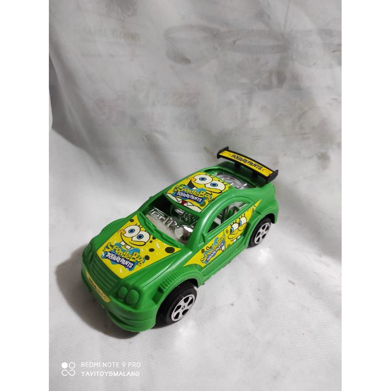 Ready YV-007 MAINAN MOBIL ANAK SPONGEBOB / MAINAN EDUKASI ANAK Rumah Mainan Zaza