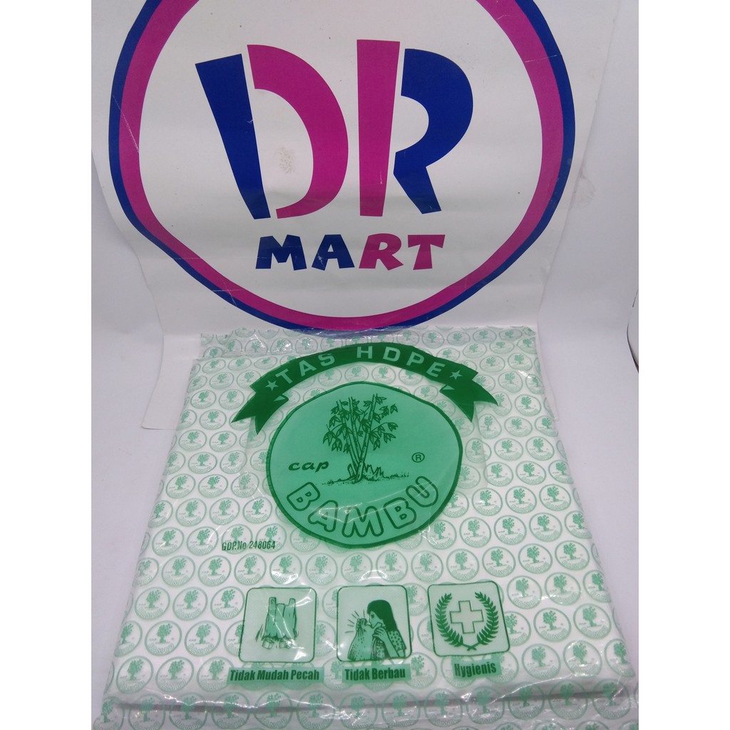 Kantong Plastik Putih Besar Bambu