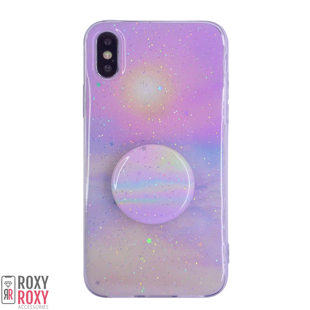 Roxyroxy - Softcase Motif Rainbow Bonus Popsocket Samsung A10S - Samsung A20S - Samsung A30S/A50S- S