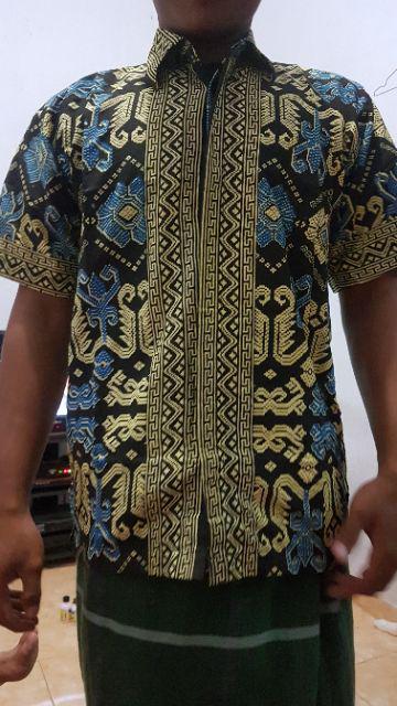 Batik Distro Seragam Murah | Hem Batik Lengan Pendek