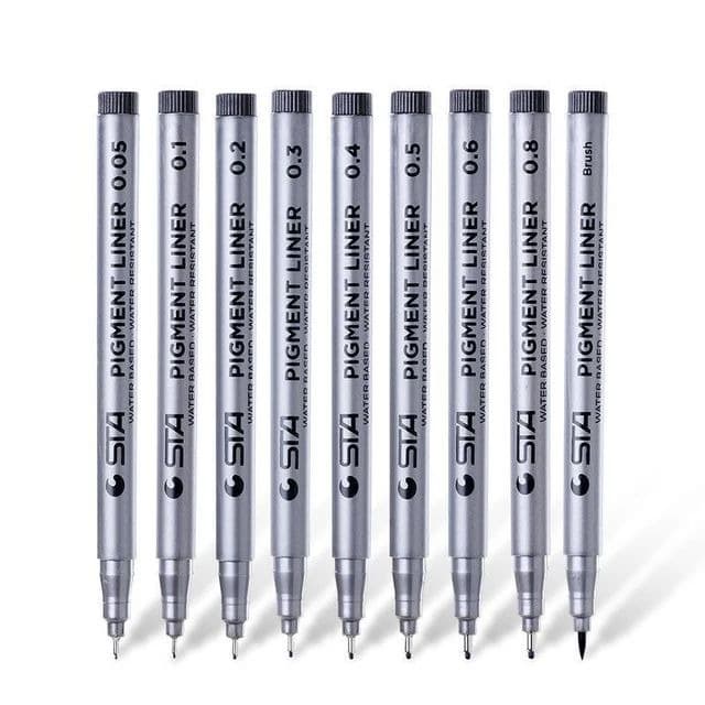

Pendrawing- Sta Pigment Liner (Drawing Pen) - 0.05 -Drawing-Pen.