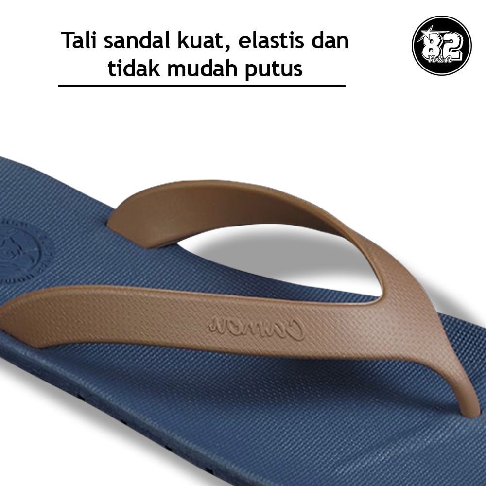 Sandal Jepit Pria Flip Flop Full Karet Art WR Original Camou Rubber Sendal Jepit Pria Anti Licin