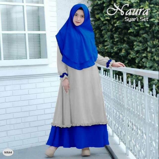 RAMDHAIMA SET Gamis Syar'i by Lubna Gamis Syari