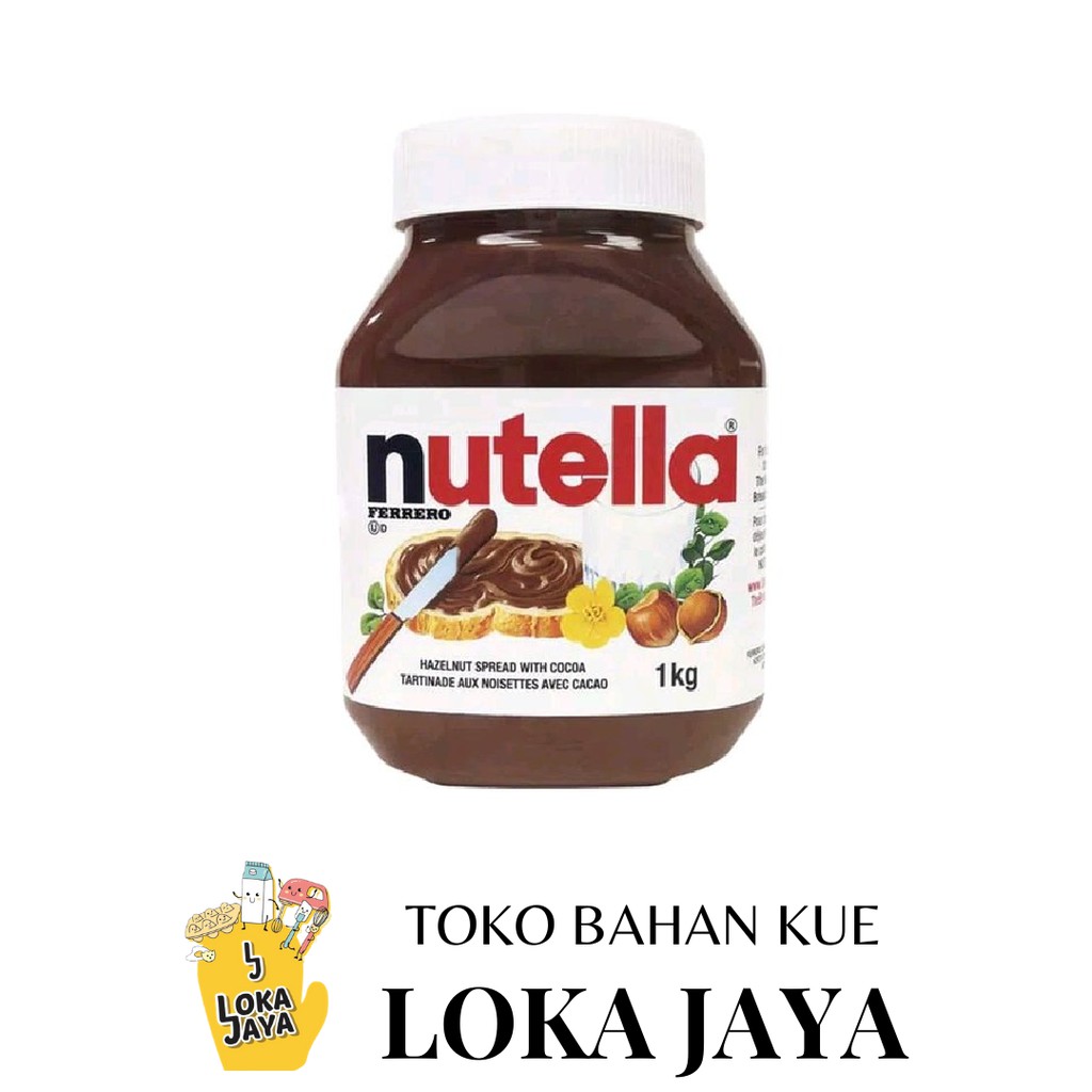 

NUTELLA SELAI COKLAT 1000 GR