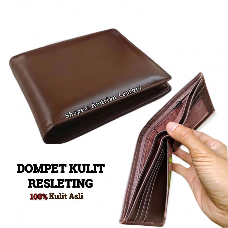 Dompet RESLETING Pria Kulit Asli